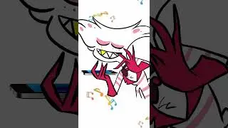 Useless app😢😢 Angel Dust version 😆 #memes #animation #hazbinhotel #edit #meme