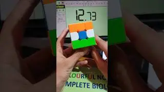 Indian Flag on Rubik's cube #shorts