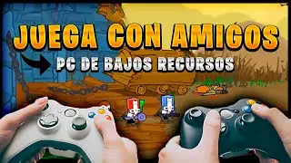 🎮10 Buenos Juegos para JUGAR CON AMIGOS desde PC de BAJOS RECURSOS 🤝 (Cooperativos - Online - Lan) ✅
