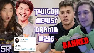 xQc/TrainWrecksTV NoPixel Banned, Pokimane On Dafran, Sinatraa Allegations - Twitch Drama/News 