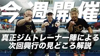 【今週開催】真正ジムトレーナー陣による次回興行の見どころ解説