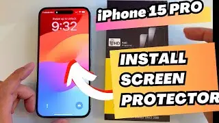 iPhone 15 Pro: How to Install Screen Protector