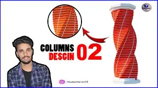 SKETCHUP IT | Columns Design 2 Sketchup Pro 2021 Tutorial | Sketchup Tutorial | Sketchup Plugin