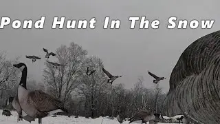 Hunted My Pond In The SNOW (limited out)