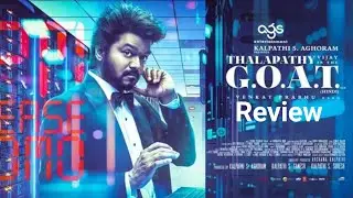 The Greatest of all time | GOAT| Movie review Thalapathy vijay