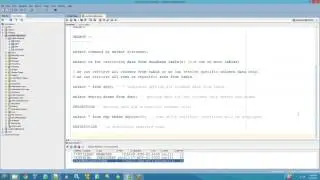 2015 05 14 21 19 Oracle Batch 101   Class 3   SQL 2