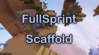 Hypixel FullSprint Scaffold | Augustus Client
