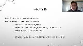 Intro VG2 sammenligning av tekster