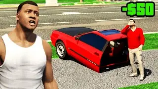 GTA 5 - Ein HALBES AUTO fahren Challenge!