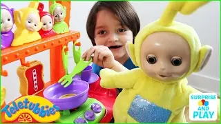 Teletubbies Kitchen Laa Laa is a Bad Cook
