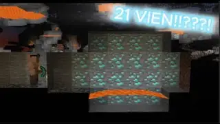 I Found a 21 Vien of diamonds in Minecraft!
