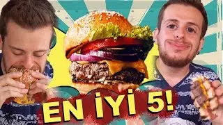 TOP 5 HAMBURGER IN ISTANBUL!
