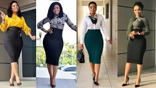 How to dress classy to work skirts; Pencil Skirt Outfits for Work