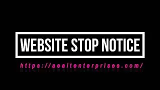 website stop notice aeaitenterprises & subdomains & ftp servers & mail servers etc