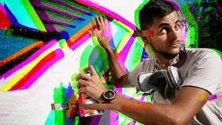I try painting GLITCH (Your EYES will HURT!)