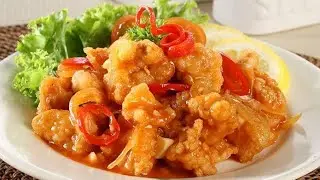 resep ayam asam manis