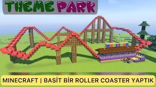 Basit Bir Rollercoaster Yaptık | Minecraft (PS5)