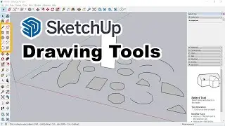 SketchUp Drawing Tools || SketchUp Basic tools and Functions