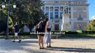 Madrid: urgencias, festivales, amigas y museos