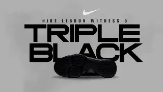 Triple Black 🔥 Nike LeBron Witness 5 — Best Budget Basketball Shoe?