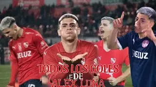 TODOS LOS GOLES DE ALEX LUNA EN INDEPENDIENTE 2024
