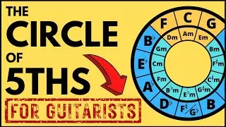 The Circle of Fifths Explained for Guitar | How to ACTUALLY Understand The Circle of 5ths on guitar