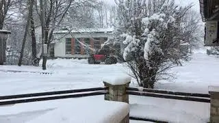 26 февраля 2020 года. Трактористы снег почуяли.
