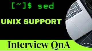 Unix powerful command 'sed' | Unix Interview Questions and Answers | advance unix command utility