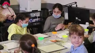 Творческий мастер-класс по акварельной живописи «Сорока с фарфорового сервиза»