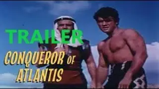 KIRK MORRIS, Conqueror of Atlantis, German TRAILER 1965.