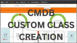 BMC Remedy CMDB | Classes | Creating Custom Class | Adding Custom Attribute to Newly created Class