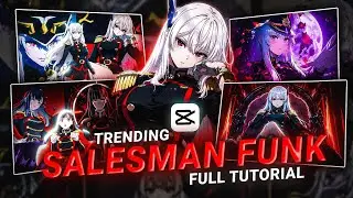 How To Do Intro Trend Edit On Capcut | SALESMAN FUNK Edit 