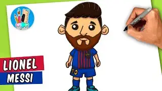 HOW TO DRAW MESSI - Easy Step by Step