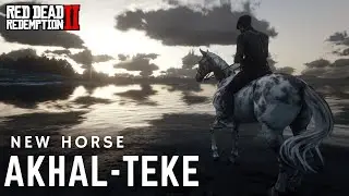 New Horse │ Akhal Teke Horse - Red Dead Redemption 2 - Modded PC