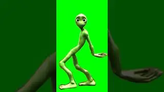 Green screen alien video