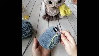 Амигуруми. Мк совушка крючком. Часть 1.