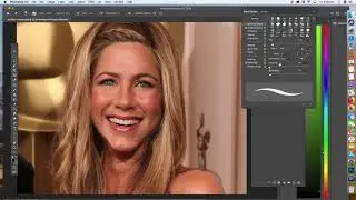 Photoshop Tutorial for Beginners - JENNIFER ANISTON MAKEOVER
