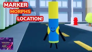 How to get the Noob Marker in ROBLOX FIND THE MARKER MORPHS! Noob Marker Location!!!