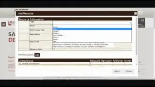 Creating a New Text Resource Instance in OASIS CMS