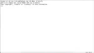 Extending Python Session 4
