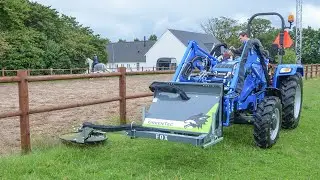 Fence Line Mower Attachment For Tractor | GreenTec FOX and RI 80