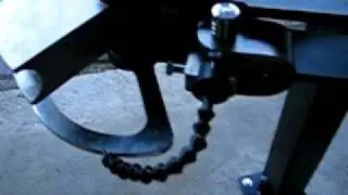 JMR MB1000M Manual Tube Bender - rack action.