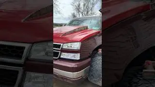 Custom Home Made Cowl Hood for my Silverado Cat Eye 