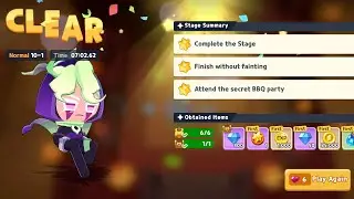 CookieRun: Tower of adventures - Chapter 10-1 _ Hidden treasure _ 3 stars.