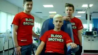 Reconnected say thank you to new blood donors