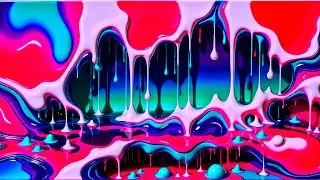 Raspberry Ice Cream - Abstract Liquid Background Video | 4K, Ultra HD (No Sound) Copyright Free