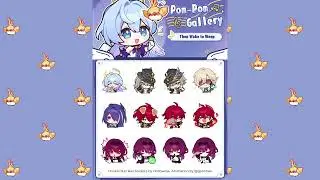30 Honkai Star Rail Animated Stickers
