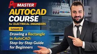 Drawing a Rectangle in AutoCAD: Step-by-Step Guide for Beginners (Lesson 4)