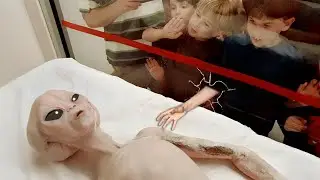 he touched an alien then..