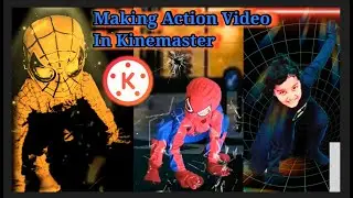 Kinemaster editing action fight screen video|Kinemaster मे Actionवीडियो कैसे edit kare|Video editing